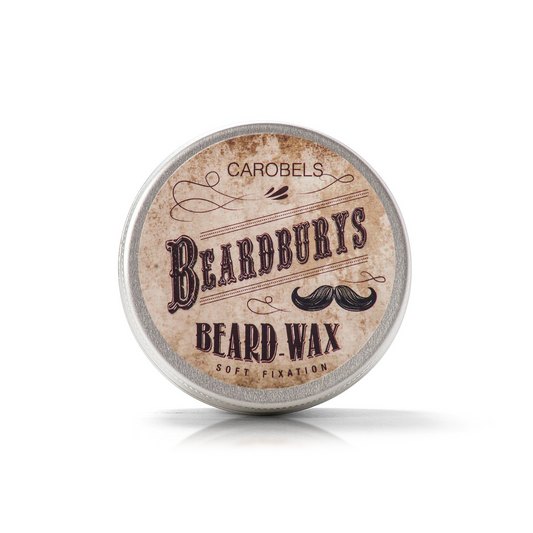 Beardburys Soft Beard & Mustache Wax - Natural Hold & Styling 50ml