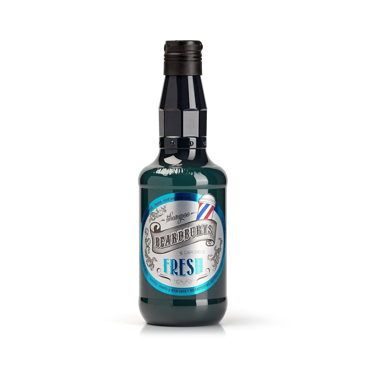 Beardburys Fresh Shampoo - Purifying & Cooling Menthol Scalp Care 330ml