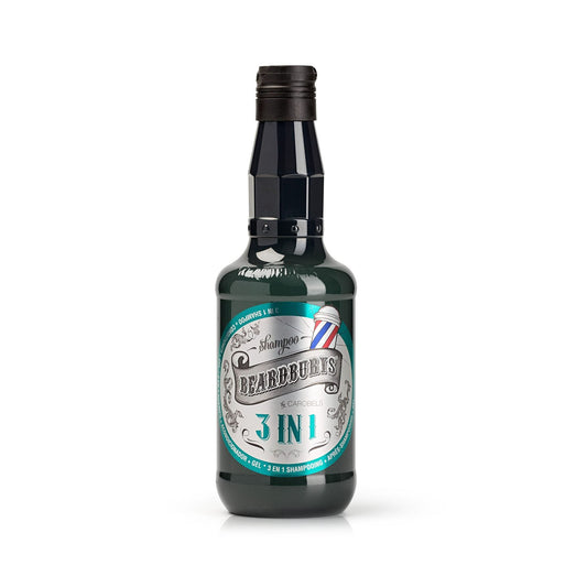 Beardburys 3-in-1 Shampoo, Conditioner & Shower Gel All-in-One Grooming 330ml