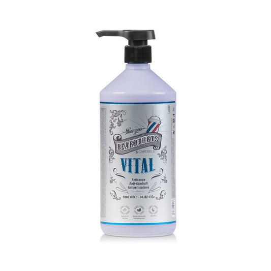 Beardburys Vital Anti-Dandruff Shampoo - Professional 1L Salon Size