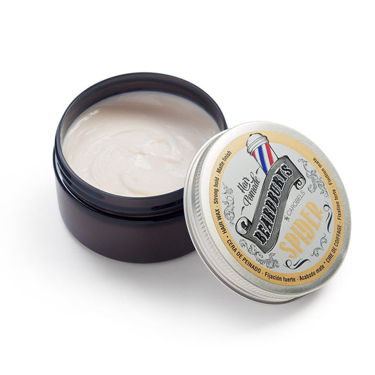 Beardburys Spider Wax - Fibrous Strong Hold & Flexible Texture 100ml