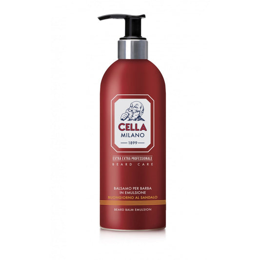 Cella Milano Extra Pro Beard Balm Emulsion - Buongiorno al Sandalo 500ml