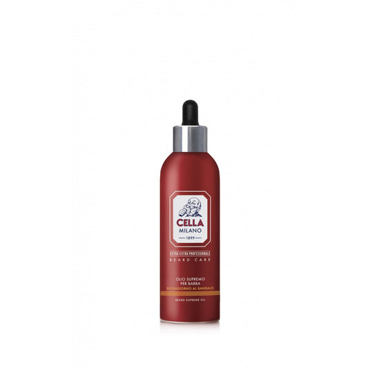 Cella Milano Extra Pro Supreme Beard Oil - Buongiorno al Sandalo Professional 100ml