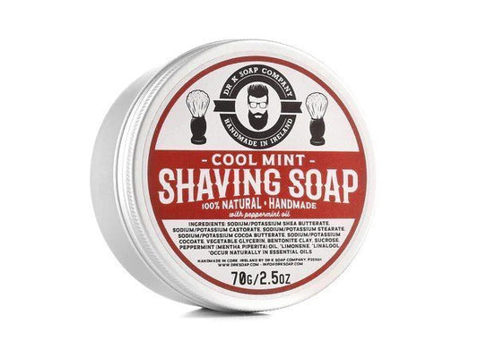 Dr K Soap Company Shaving Soap Cool Mint & Peppermint 70g