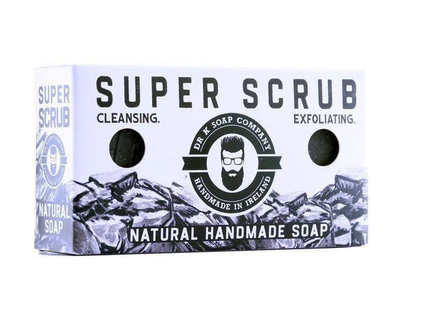 Dr K Soap Company Super Scrub Soap Exfoliating Body Bar 110g | Palm-Free