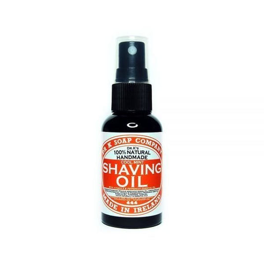 Dr K Soap Company Shaving Oil Peppermint Cooling Formula 50ml