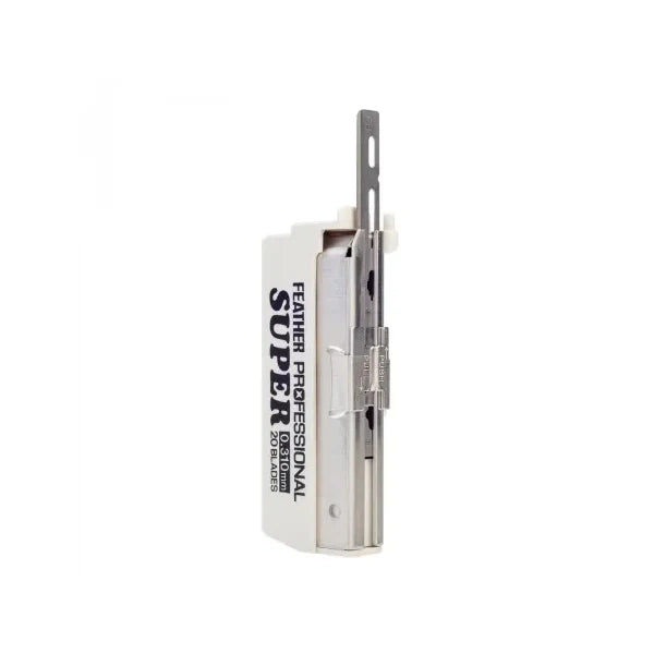 Feather Professional Super Blade PS-20 - High-Exposure Blades for Thick Hair (20pcs)