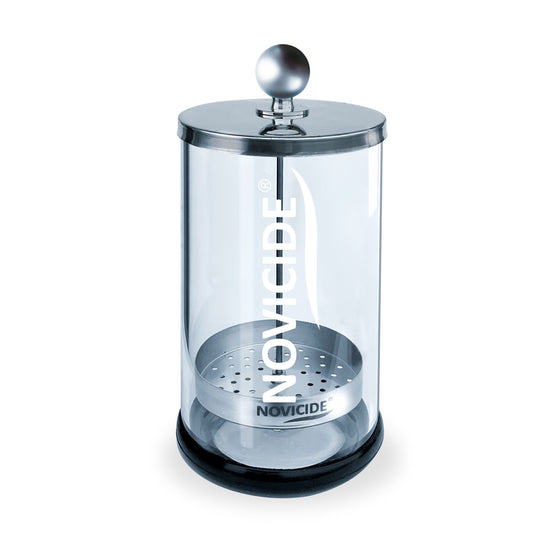Novicide Cylinder Jar Midsize – Compact Professional Tool Disinfection 850ml