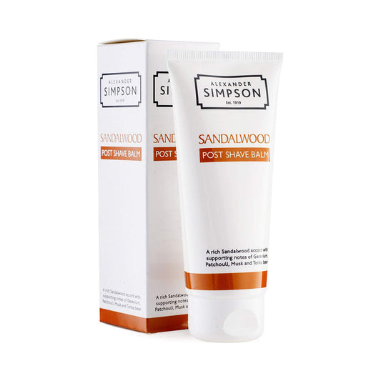 Simpsons Sandalwood Post-Shave Balm – Noble Woody Comfort 100ml