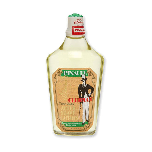 Clubman Pinaud Classic Vanilla After Shave Lotion - Soothing Post-Shave Tonic 177ml