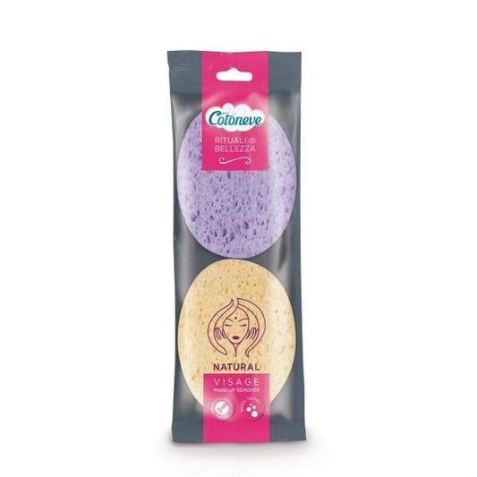 Cotoneve Make-up Remover & Cleansing Sponge - Extra Large Cellulose Facial Sponge (No861CV)