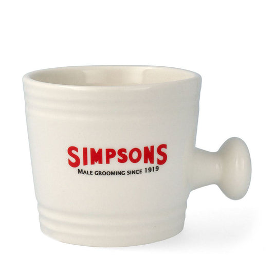 Simpsons Luxury Ceramic Shaving Bowl – Large