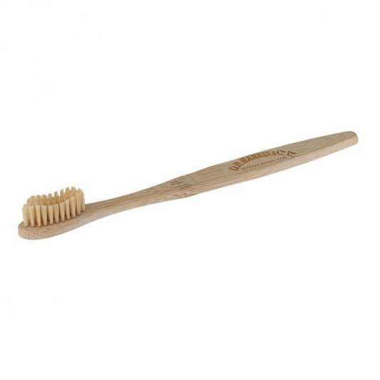 Dr Harris Bamboo Toothbrush - Sustainable Oral Care with Natural Colour Bristles Medium