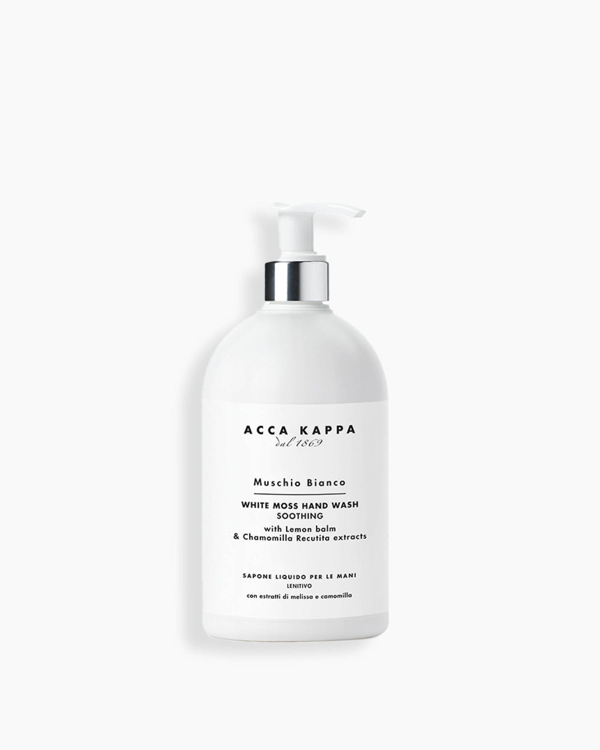 Acca Kappa White Moss Soothing Chamomile & Lemon Balm Liquid Soap 300ml
