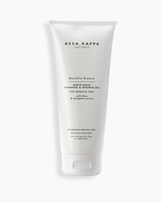 Acca Kappa white moss shampoo & shower gel with aloe & marigold 200ml