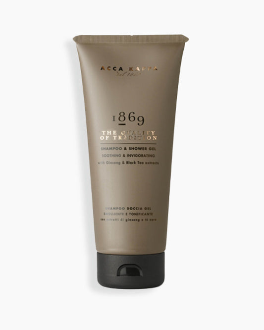 Acca Kappa 1869 Ginseng & Black Tea Shower Gel & Shampoo 200ml