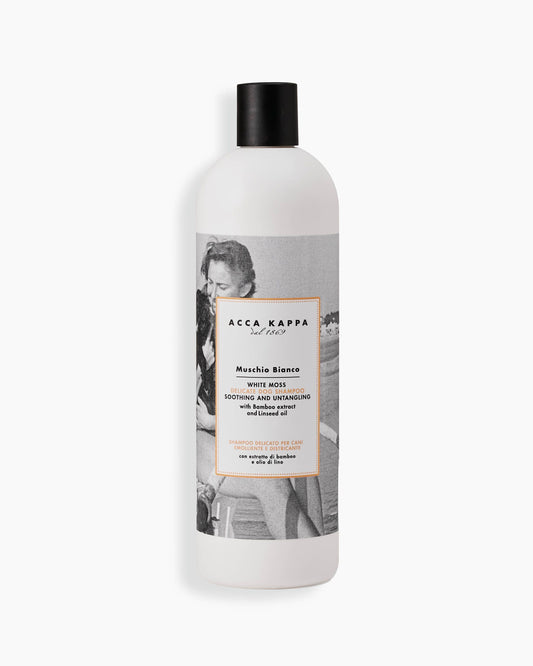 Acca Kappa Dog Shampoo - Gentle Cleansing & Anti-Odor with Bamboo & Linseed 500ml
