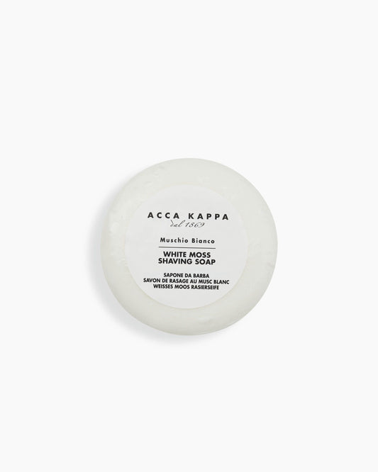 Acca Kappa White Musk Shaving Soap 100g - Natural Formula