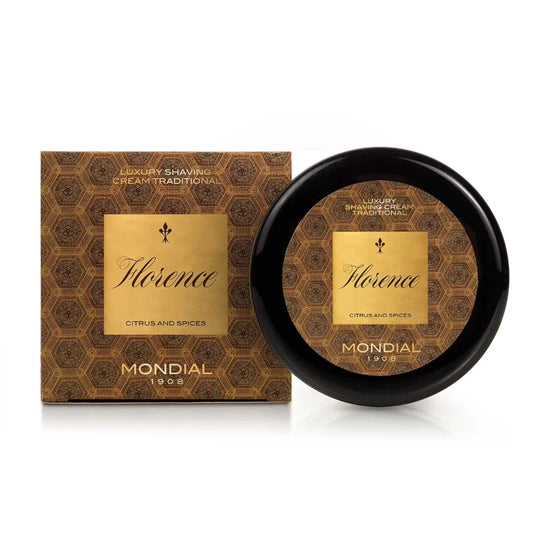 Mondial Florence Citrus & Spices Shaving Cream - Luxury Bowl 150ml