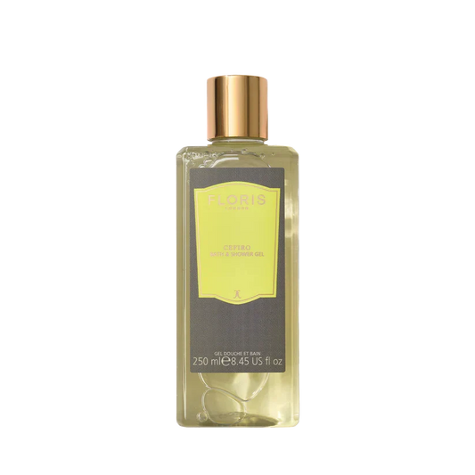 Floris London Cefiro Bath & Shower Gel 250ml - Luxury Scented Body Wash