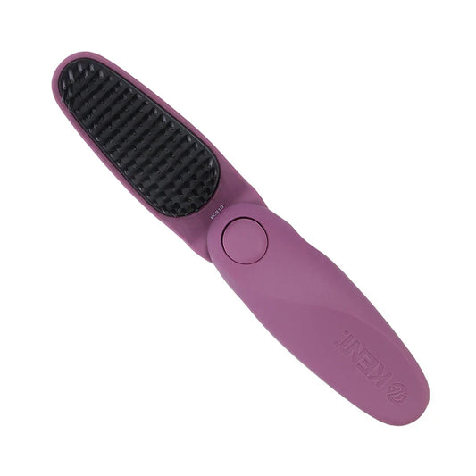 Kent Create KCR10 Folding Travel Hairbrush - Compact Design with Innovative Lock