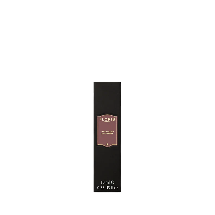 Floris London Leather Oud Eau de Parfum 10ml - Travel Size & Pocket Atomizer