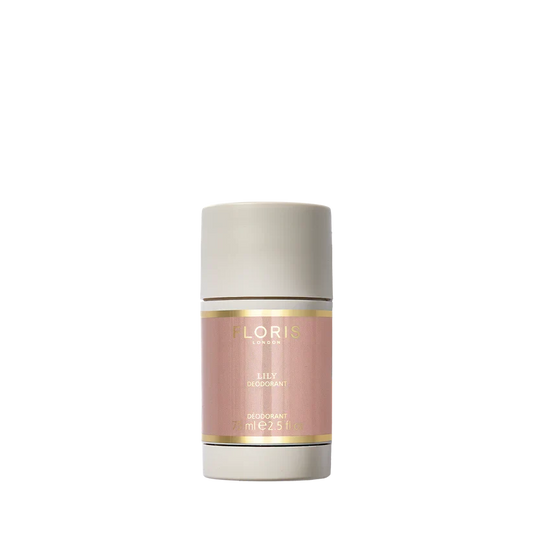 Floris London Lily Deodorant Stick 75ml - Aluminium & Alcohol-Free Sensitive Formula