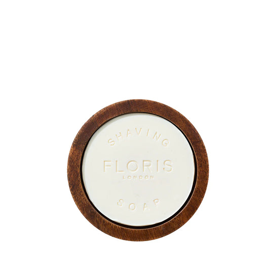 Floris London No. 89 Shaving Soap in Wooden Bowl 100g - Iconic James Bond Luxury Set