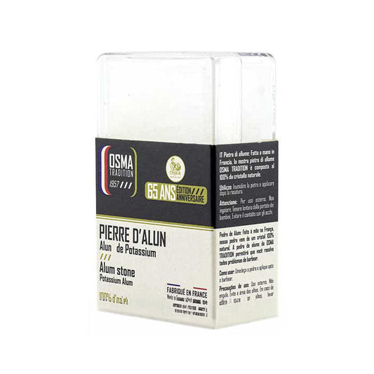 Osma Tradition Alum Stone – The Ultimate Natural Post-Shave Treatment 100g