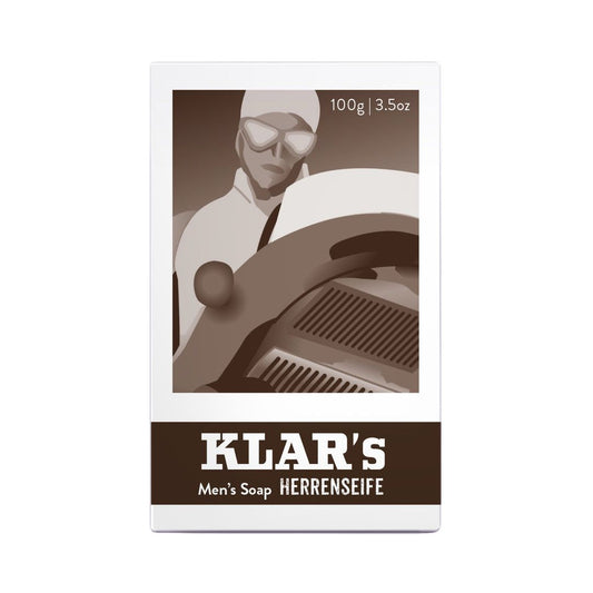 Klar Gentlemen's Soap - Spicy & Charismatic Cleanser 100g