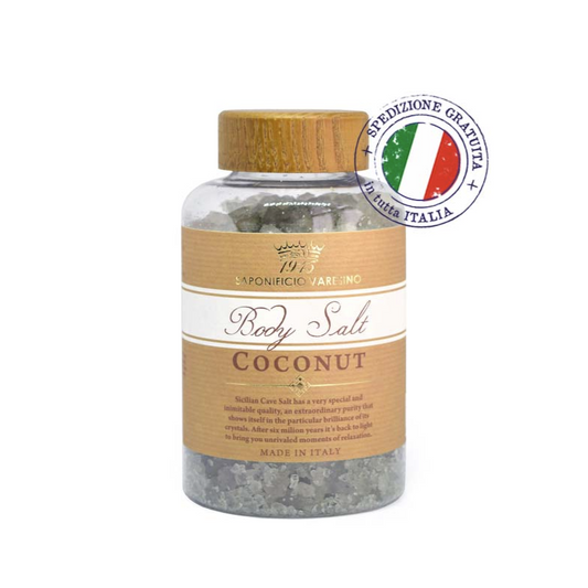 Saponificio Varesino Coconut Body Salt – Tropical Detox & Skin Smoothing 500g
