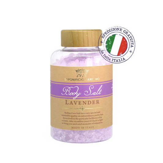 Saponificio Varesino Lavender Body Salt – Calming Alpine Detox 500g