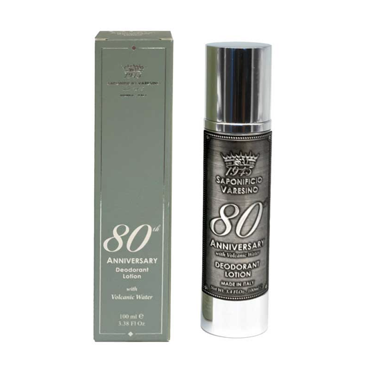 Saponificio Varesino 80th Anniversary Deodorant Lotion – Mineral Celebration 100ml