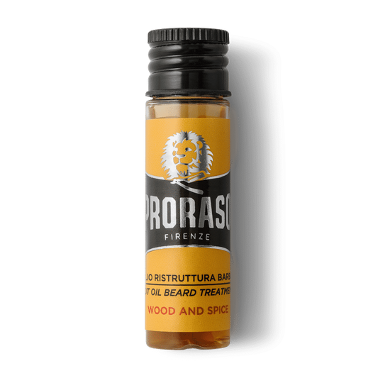 Proraso Hot Oil Beard Treatment Wood & Spice – 4x17ml Intensive Conditioning
