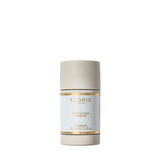 Floris London White Rose Deodorant Stick 75ml - Aluminium & Alcohol-Free Formula