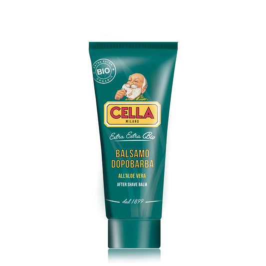Cella Milano Aloe Organic Aftershave Balm - AIAB Certified Bio Regenerating Care 100ml
