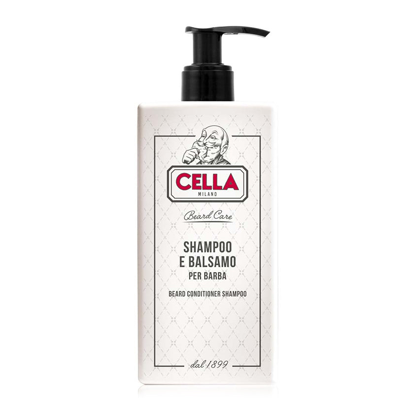 Cella Milano 2-in-1 Beard Shampoo & Conditioner - Cleansing & Softening 200ml