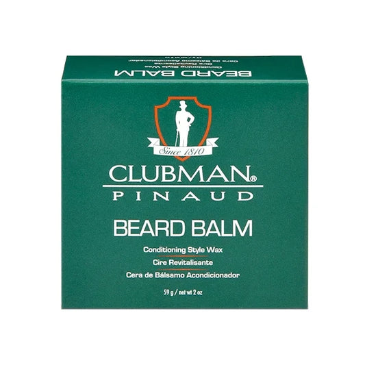 Clubman Pinaud Beard Balm - Taming & Conditioning Styler with Beeswax 59g