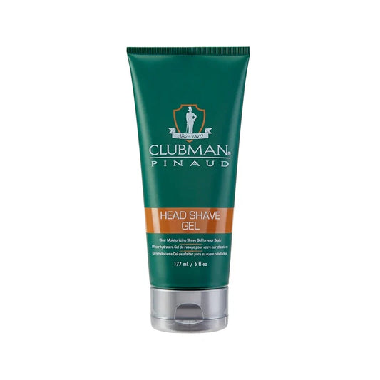 Clubman Pinaud Head Shave Gel - Smooth Glide & Scalp Hydration 177ml