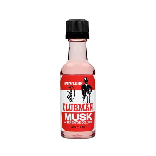 Clubman Pinaud Musk After Shave Cologne - Hydrating & Soothing 50ml