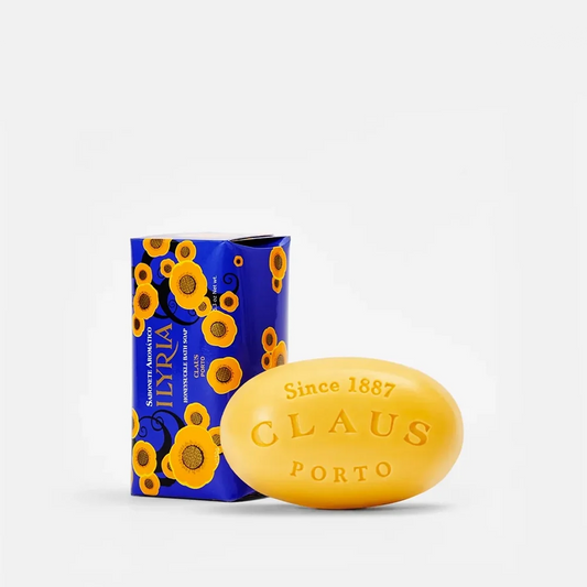 Claus Porto Deco Line Ilyria Soap - Sweet Honeysuckle & Lemon 150g