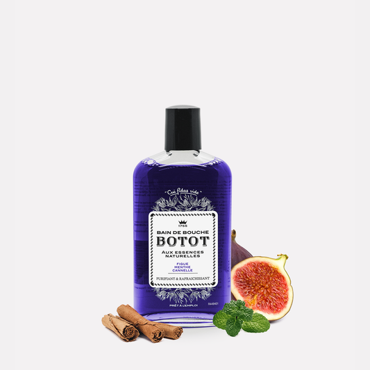 Botot 1755 Mouthwash - Fig, Mint & Cinnamon Invigorating Oral Rinse 250ml