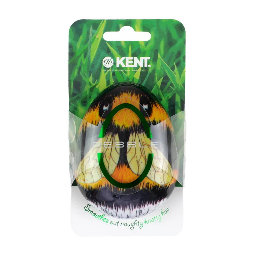 Kent Brushes Pebble Detangling Hairbrush - Bumble Bee