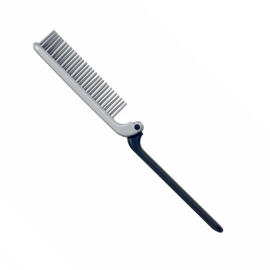 Kent For Men KFM4 Folding Styler Brush - Travel Pocket Brush with Ion Quills