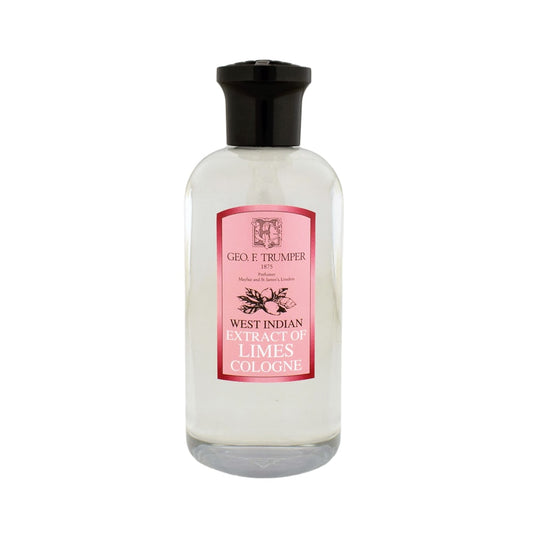 Geo. F. Trumper West Indian Extract of Limes Cologne - Travel & Refill Size 200ml in plastic bottle