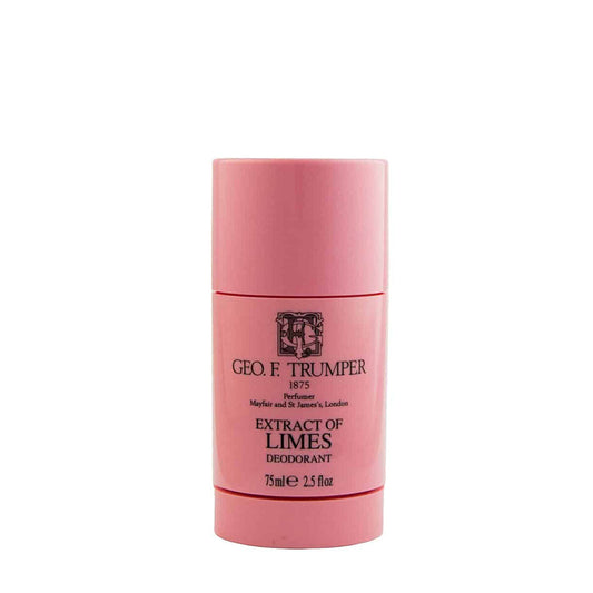 Geo. F. Trumper West Indian Extract of Limes Deodorant Stick - Alcohol & Triclosan Free 75ml