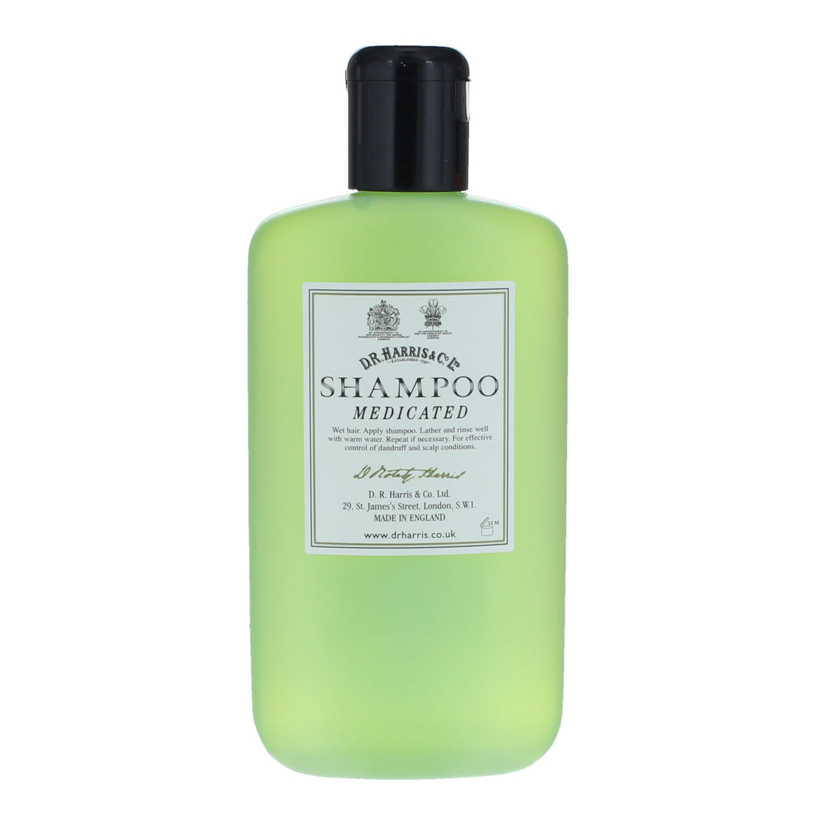 Dr Harris Medicated Shampoo - Natural Anti-Dandruff Scalp Care 600ml
