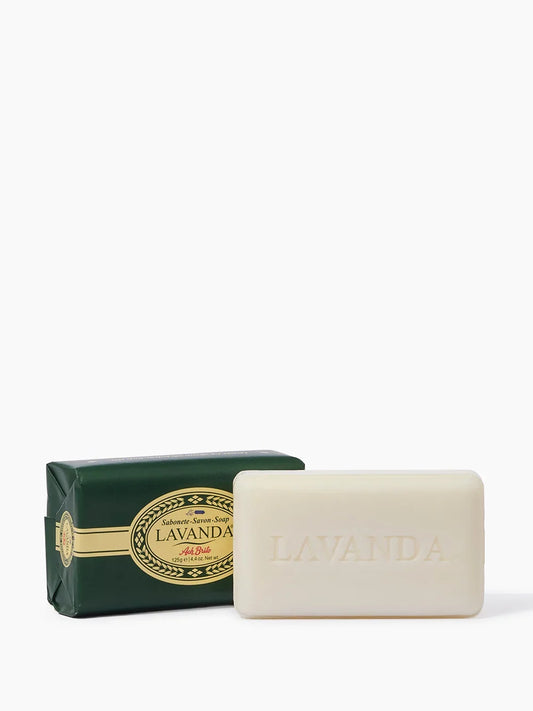 Ach Brito Lavanda Bath Soap - Traditional Lavender Vegetable Soap 125g