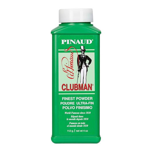Clubman Pinaud Finest Powder White - Classic Soothing Body & Post-Shave Powder 112g