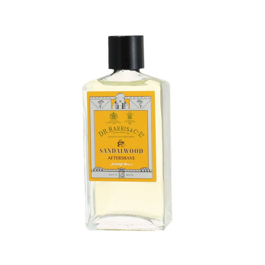 Dr Harris Sandalwood Aftershave Lotion - Dramatic and Spiced Post-Shave Splash 100ml